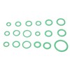 225pcs Car Air Conditioner Seal Ring Kit 18‑Compartment AC O