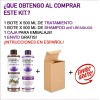 Tratamiento Keratina Brasileña Alaciado Permanente Kit 500ml