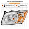 Aresparts 2pcs Headlights Assembly For 2007 2008 2009 2010 2011