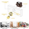2 Pack Caravan Door Locks Replacement Keyless Door Lock Keyless