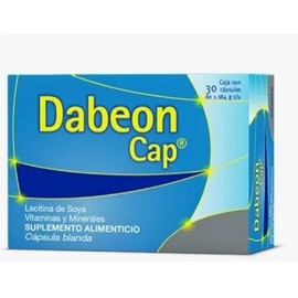 Dabeon Suplemento Alimenticio Cap C/30 Sabor Sin Sabor
