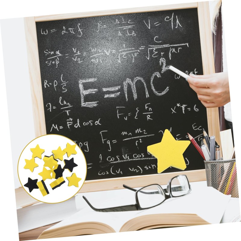 COHEALI Mini Whiteboard Erasers Feature Pack for School Office Home