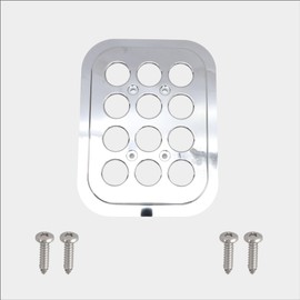 Fresh Filter Compatible With Kenworth T600 T450 T800 W800 W900 T600B W900L 1986-2015-Up Chrome Exterior Cab Air Filter CF19501C