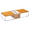 5five - Rectangular Rectangular Box "Selena" Bamboo Large