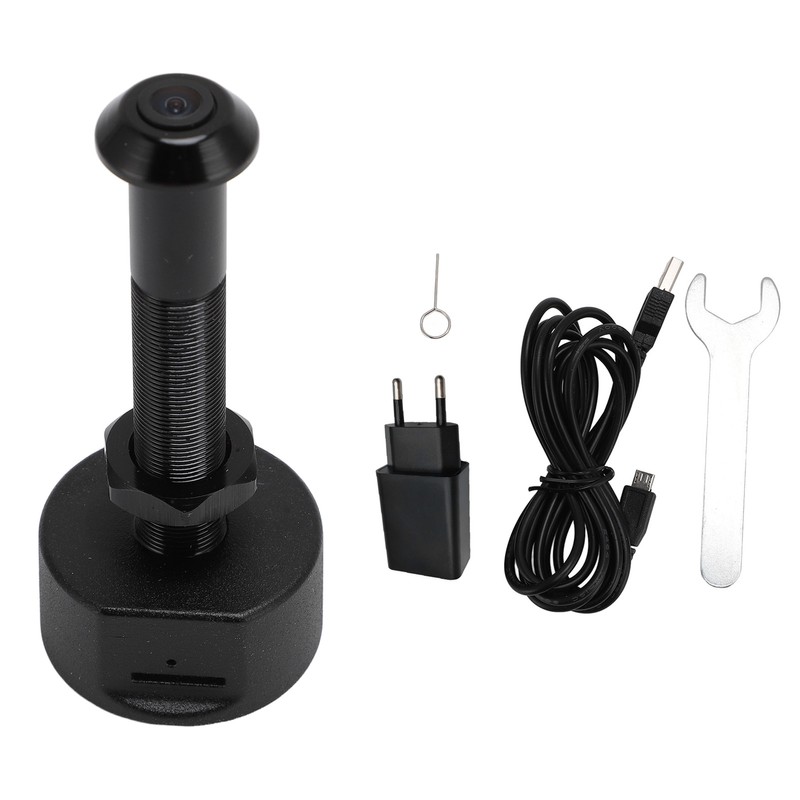 Peephole Camera 2MP Wide Angle 1.9mm Lens Motion Detection 2