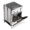 DWD Mini Folding Stove Stainless Steel 201 Grade with Carry