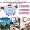 ZONLON 4 Pack Progressive Multifocus Reading Glasses for Women Spring