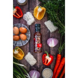 Sky Valley Sweet Chili Sauce - Mild Heat, Thai Sweet Chili Sauce, Use as Eggroll or Spring Roll Sauce, Gluten-Free, Plant-Based, Non-GMO Project Verified, Sweet Spicy Chili Sauce - 14.5 Oz, 2-Pack