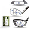 Golf Impact Tape Labels 150 PCS, Golf Impact Stickers for