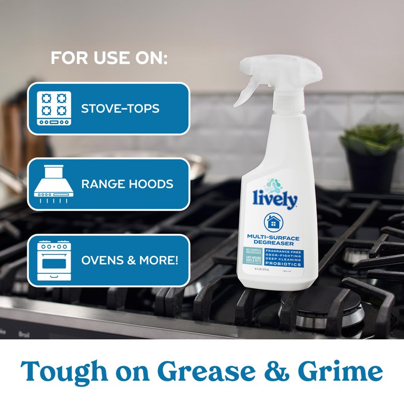 Lively Deep Clean & Stain Removal Bundle – Multi-Surface Degreaser