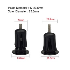 PLATT Bicycle Bar End Plugs Aluminum Bike Handlebar Cap for Road Bike Mountain Bike BMX (One Pair)