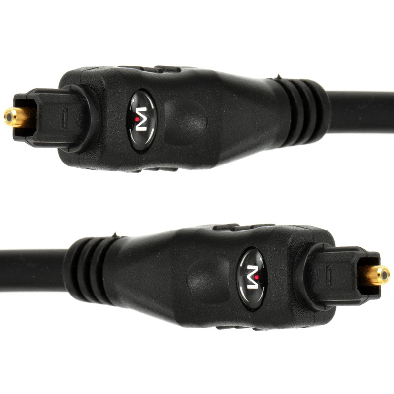 Mediabridge Toslink Cable (6 Feet) - Optical Digital Audio Cable