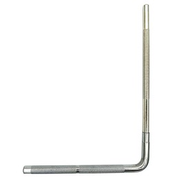 TUOREN Cowbell Mounting Extension Bracket Percussion L-Shaped Rod Metal Extension Rod Cowbell Expansion Stand Cowbell Arm Holder Rod Cowbell Clamp Mounting Rod Percussion Mount Accessories