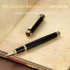 MCNTEIK Black Rollerball Pen With 24K Gold Finish, Luxury Grade