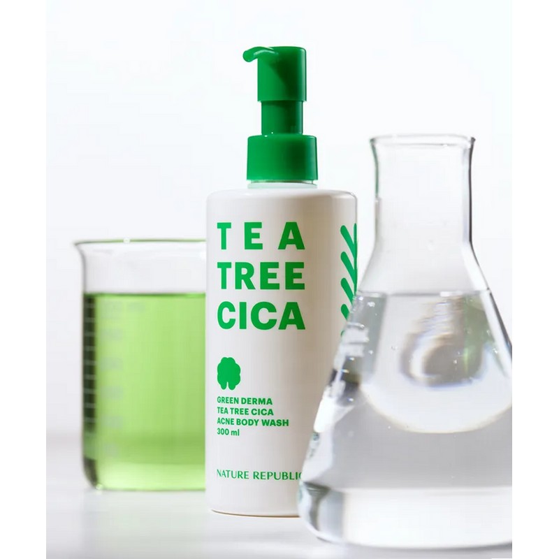 Nature Republic Green Derma Tea Tree Cica Acne Body Wash