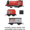 Thomas & Friends Motorized Toy Train Talking James Engine with