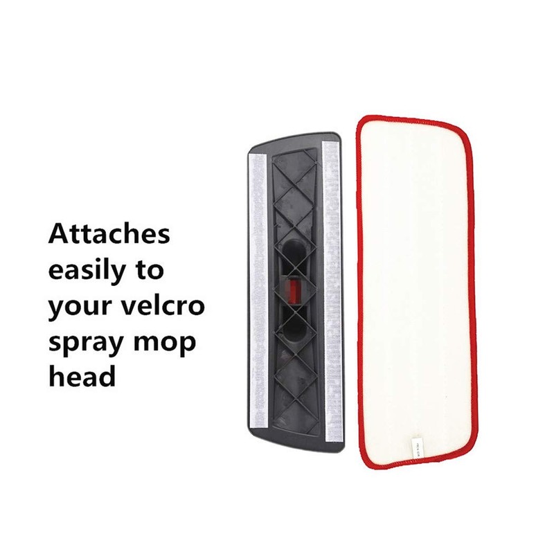 Colorsheng Microfiber Mop Replacement Heads for Wet/Dry Mops Floor Cleaning