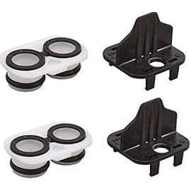 (2-Pack) RP46073 Cartridge Adapter Kit Compatible with Delta MultiChoice 17 Series Shower Valve (2006–Present) – Includes Seats and Springs