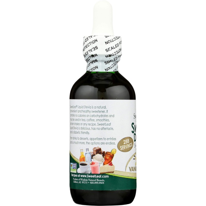 Sweetleaf, Stevia Clear Vanilla Creme, 2 Fl Oz