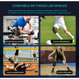Rodillera Deportiva Gym Elástica Con Gel En Rótula 5069                                                                                               