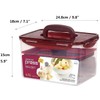 LockandLock Press Plate Leakproof Airtight Pickle Kimchi Container 4.5L /