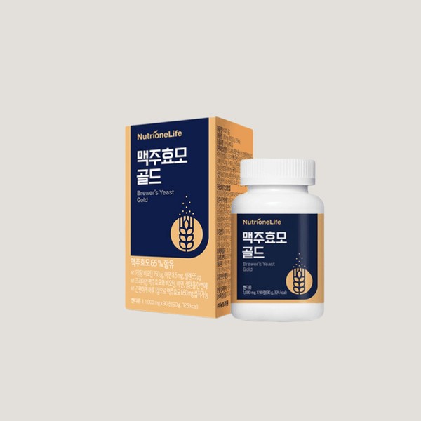 Nutrione Life Nutrione Brewer&#39;s Yeast Gold 6-month supply of protein biotin, 1. Brewer&#39;s yeast 2 boxes, 6-month supply, 1 vitality pill / 뉴트리원라이프 뉴트리원 맥주효모 골드 6개월분 단백질 비오틴, 1.맥주효모 2박스 6개월분 활력환 1개