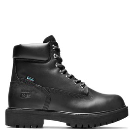 Timberland PRO mens Direct Attach 6 Inch Steel Safety Toe Waterproof Insulated Work Boot, After Dark Full-grain Leather, 11.5 US