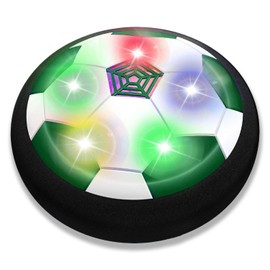 JRD&BS WINL Hover Football Toys for 4-8 Years Old Boys Girls LED Soccer for Kids Football Gifts for 3-12 Old Boy Indoor Sport Game Boy Toys Boys Birthday Gifts for Old Boy Soccer Toy (Green)