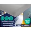 Marie´s Home Pack of 2 Pillowcases for Neck Support Pillow,