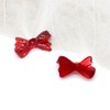 (Coco Nail) Small and Precious Syrup Red Mini Ribbon Nail Charms (Pack of 5) Ships Today / (코코네일) 작고 소듕해 시럽 레드 미니 리본 네일파츠 (5개입) 오늘출발