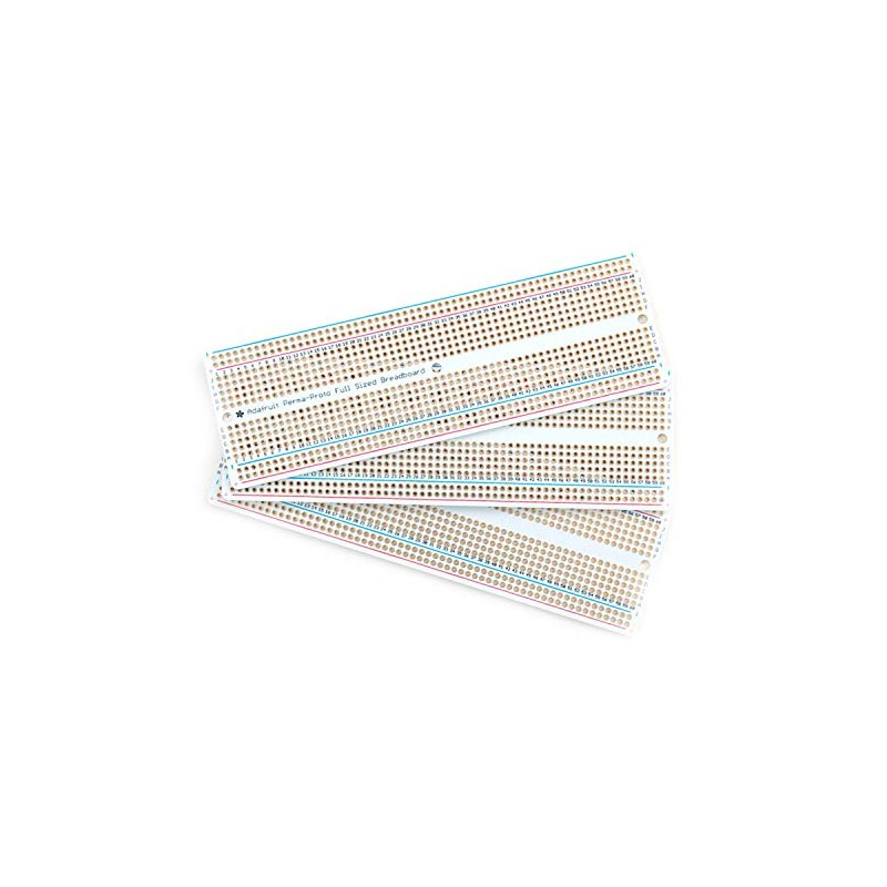 Adafruit Accessories Perma-Proto Full Breadboard 3 pack