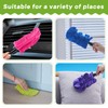 Zubebe 50 Pcs Duster Refill Reusable Fleece Duster Refills Feather