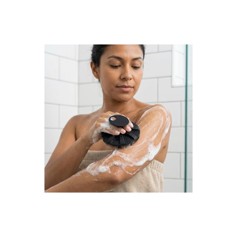 Nivofu Cepillo Corporal de Baño de Silicona, Cepillo Corporal Suave