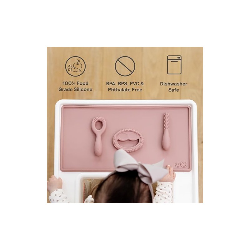 Set De 3 Herramientas De Desarrollo Oral De Ezpz Color