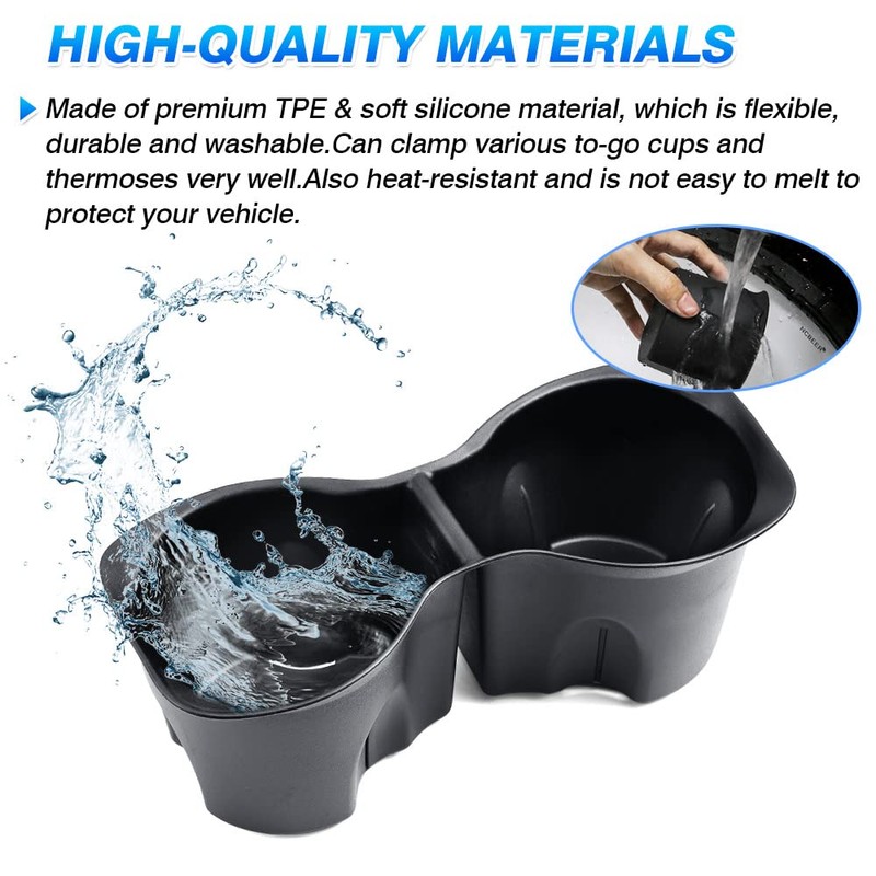 Autorder Center Console Cup Holder Insert for Buick Envision 2021