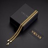 VEXXS 14K Gold Plated Miami Cuban Link Chain01