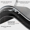 Uang Ku Bathroom Mat Leaf Shaped Water Absorbing Non-Slip Washable