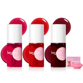 bayfree Lip Tint Stain Set, Lip Stain Long Lasting Lightweight Waterproof, Transfer-Proof, Non-sticky, Lip Makeup Matte Finish