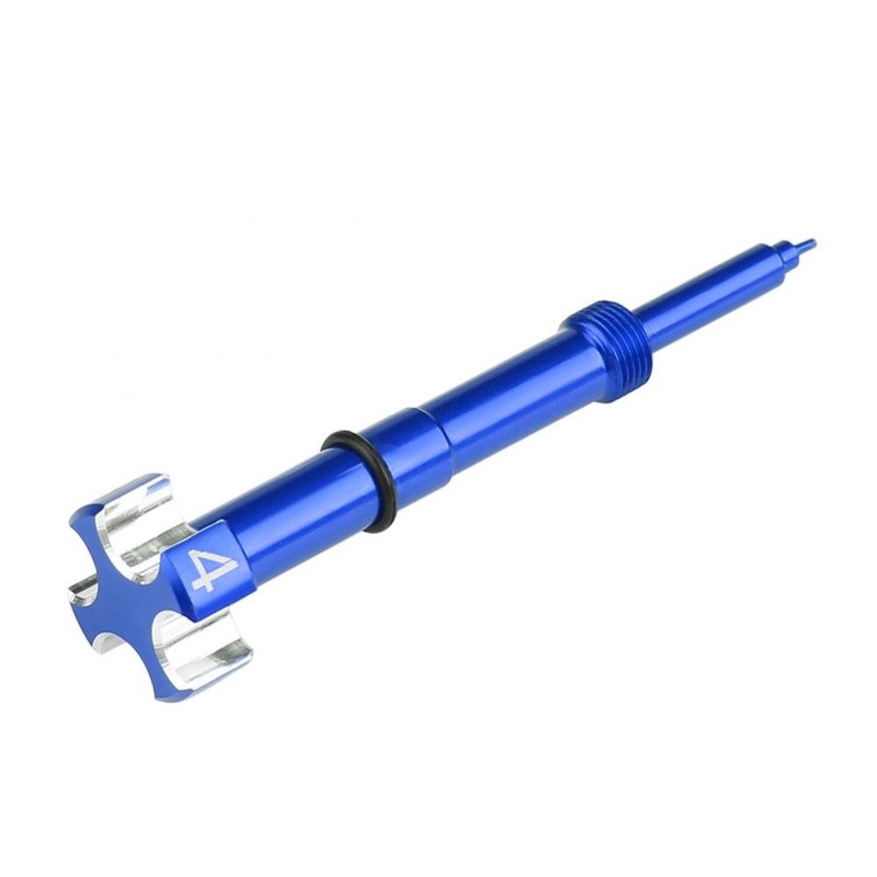 Motorcycle Carburettor FCR Carb Air Fuel Mixing Screws (Blue)