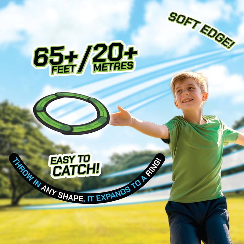 Zing Ring | Foldable Ring Flyer | Throw in any