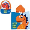 Dinosaur Poncho, Towel for Beach or Pool + Dinosaur Hat