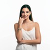 LuckyLy Charms para Pulseras de Mujer, Dije de Niño, Acero