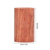 15Pcs Wooden Essential Oil Diffuser Rosewood Portable Mini Round Aromatherapy