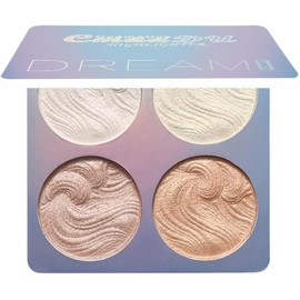 Yaozher Maquillaje ilnador Paleta de ilnadores Polvos brillantes Maquillaje ilnador Facial Illr Paleta de bronceadores Larga duración wK