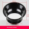6" Duct Connector Pipe Flange Inlet Fitting for Heating Cooling