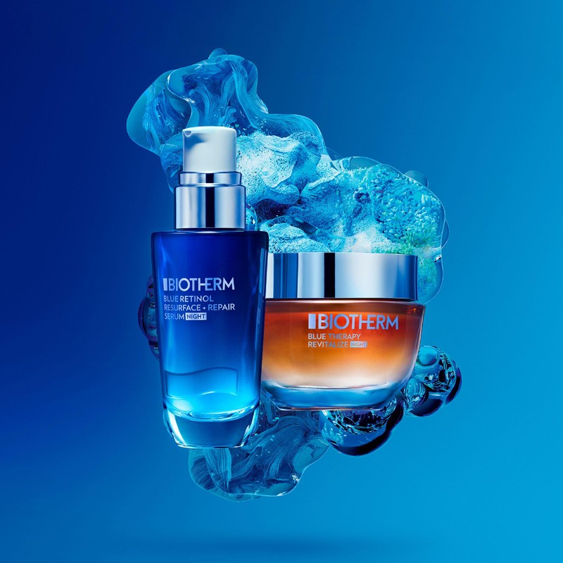 Biotherm Blue Therapy Revitalize Night Cream with Brown Algae Extract