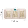 YöL Pack of 2 3 Section Snack Tray Daisy Print