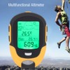 FR500 Outdoor Altimeter Multifunctional Car Altimeter Barometer Thermometer Hygrometer Compass