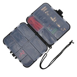 138 pcs Fishing Lure Baits Hook Copper Color Sinkers Weights Soft Lures Fishing Tackle Accessoris Kit