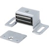 Magnetic Catch, Double Magnet, Aluminum by Stone Harbor Hardware